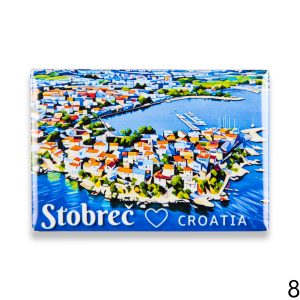 Pravokutni magneti sa crtanim motivom, Stobreč 2 (SET 10 kom.)
