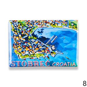 Pravokutni magneti sa crtanim motivom, Stobreč 3 (SET 10 kom.)