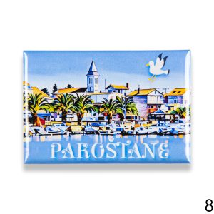 Pravokutni magneti sa crtanim motivom, Pakoštane 1 (SET 10 kom.)