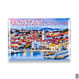 Pravokutni magneti sa crtanim motivom, Pakoštane 2 (SET 10 kom.)