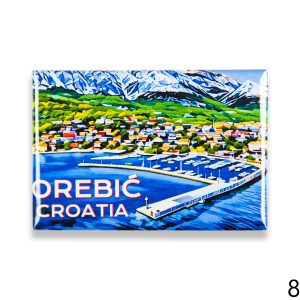 Pravokutni magneti sa crtanim motivom, Orebić 2 (SET 10 kom.)