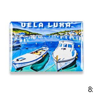 Pravokutni magneti sa crtanim motivom, Vela Luka 3 (SET 10 kom.)
