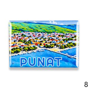 Pravokutni magneti sa crtanim motivom, Punat 1 (SET 10 kom.)