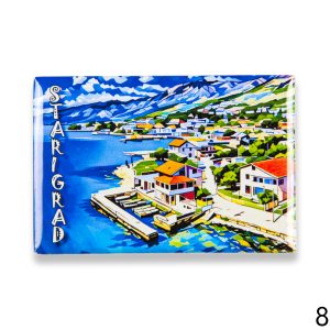 Pravokutni magneti sa crtanim motivom, Starigrad 2 (SET 10 kom.)