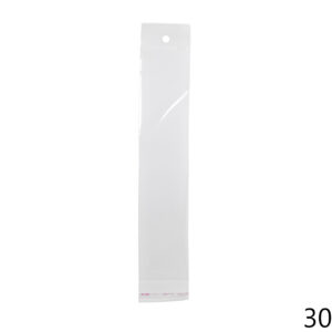PVC vrećice s rupicom, zatvaranje lijepljenjem, 6,5cm (SET 1000 kom.)