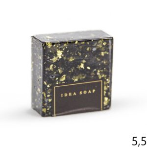 Sapun 80g sa zlatnim listićima, aromatično drvo