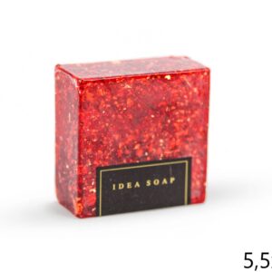 Sapun 80g sa zlatnim listićima, bijeli i ružin čaj