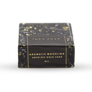 Sapun 80g sa zlatnim listićima, aromatično drvo