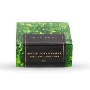 Sapun 80g sa zlatnim listićima, bijeli i đumbirov čaj