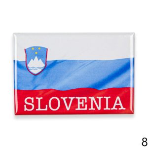 Pravokutni magneti sa slovenskom zastavom (SET 10 kom.)