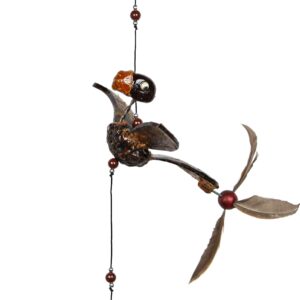 Jednostruka drvena visilica vrtirepka, ptica