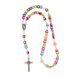 Krunica konop, šarena plastična srca