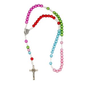 Krunica konop, raznobojne plastične kuglice