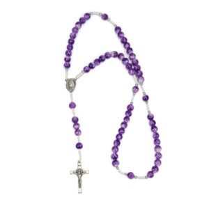 Krunica konop, staklene i srebrne kuglice