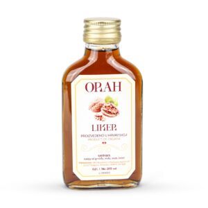 Liker od oraha u staklenoj pljoska boci - 0,1L