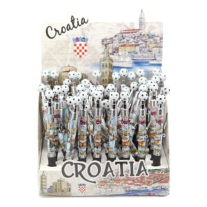 Kemijske olovke s motivima hrvatske i loptom (SET 48 kom.)