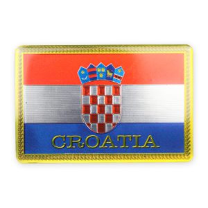 Magneti s folijskim efektom, hrvatska zastava s pleterom (SET 24 kom.)