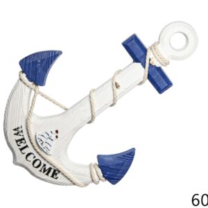 Bijelo-plavo sidro s konopom, Welcome