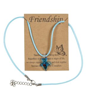 Ogrlice anđeo na plavom konopu (SET 12 kom.)