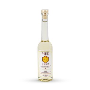 Liker od meda u staklenoj opera boci - 0,1L