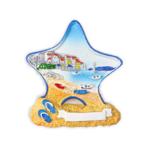 Reljefni magneti sa slikom mjesta u morskoj zvijezdi (SET 12 kom.)
