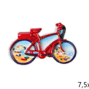 Reljefni magneti sa slikom mjesta na bicikli (SET 12 kom.)