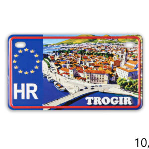 Magnet reljefna registarska pločica, Trogir