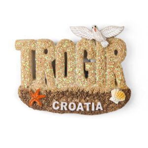 Pješčani magneti plaža i galeb, Trogir Croatia (SET 12 kom.)