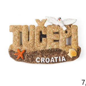 Pješčani magneti plaža i galeb, Tučepi Croatia (SET 12 kom.)