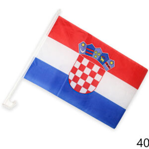 Hrvatska zastavica za prozor na autu