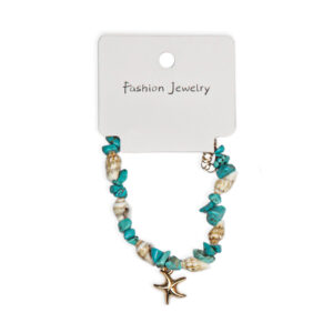 Narukvice s kamenčićima, Nassa školjkicama i zvijezdama (SET 12 kom.)