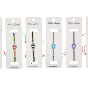 Narukvice s perlicama i ribicama sa šarama (SET 12 kom.)