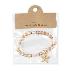 Elastične narukvice sa cirkonima i zvijezdom (SET 12 kom.)