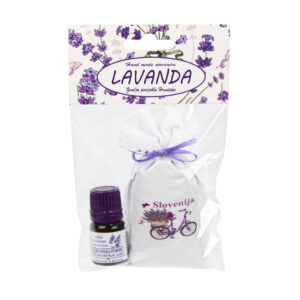 Mirisni set jastučić i ulje od lavande, Slovenija