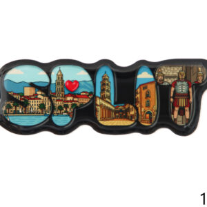 Epoxy magneti slova sa slikama, Split (SET 10 kom.)