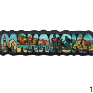 Epoxy magneti slova sa slikama, Makarska (SET 10 kom.)
