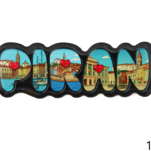 Epoxy magneti slova sa slikama, Piran (SET 10 kom.)