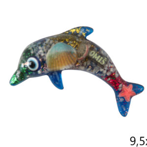 Magnet dupin sa školjkicama i morskim motivima, Omiš