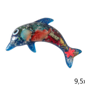 Magnet dupin sa školjkicama i morskim motivima, Hvar