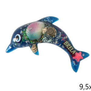 Magnet dupin sa školjkicama i morskim motivima, Brela