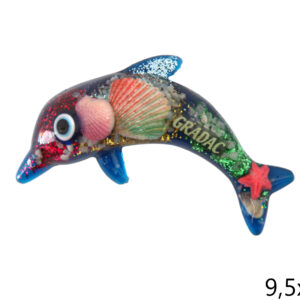 Magnet dupin sa školjkicama i morskim motivima, Gradac