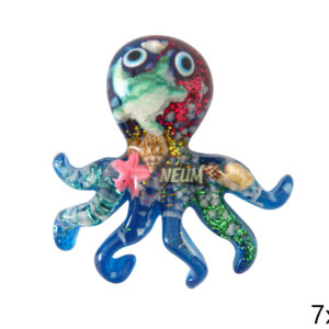 Magnet hobotnica sa školjkicama i morskim motivima, Neum