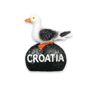 Magneti galeb na kamenu, Croatia (SET 12 kom.)