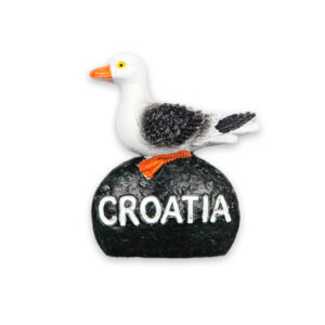 Magneti galeb na kamenu, Croatia (SET 12 kom.)